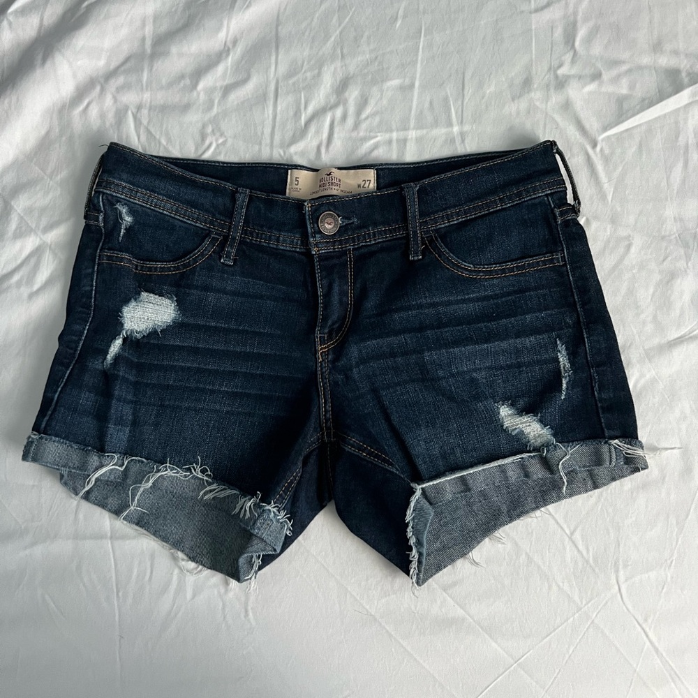 Hollister jean shorts
